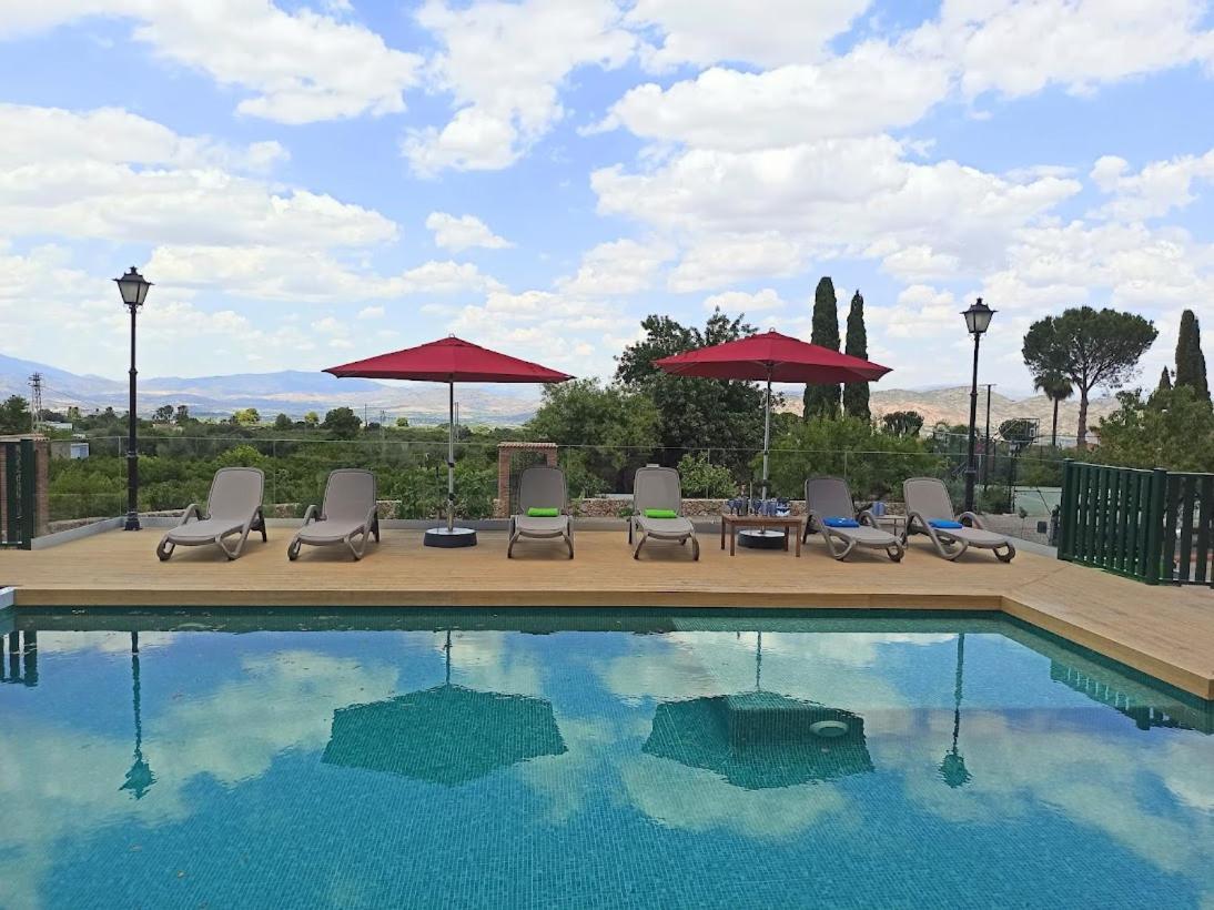 Luxe Hacienda La Campina Met Verwarmd Zwembad En Tennisbaan. Alhaurin el Grande Bagian luar foto